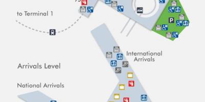 Mex terminálu 2 mapa