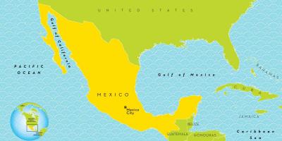 Mapa Mexico City