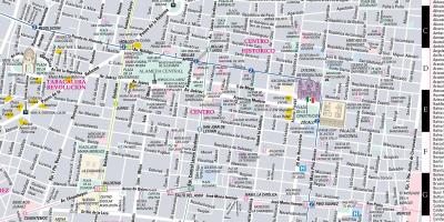 Mapa streetwise Mexico City